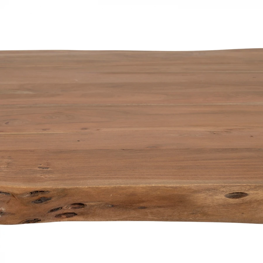 Table à Manger Factory Indus Bois Métal 240cm – Image 2