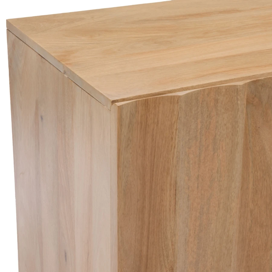 Buffet 2 Portes Colombe Bois Naturel – Image 4