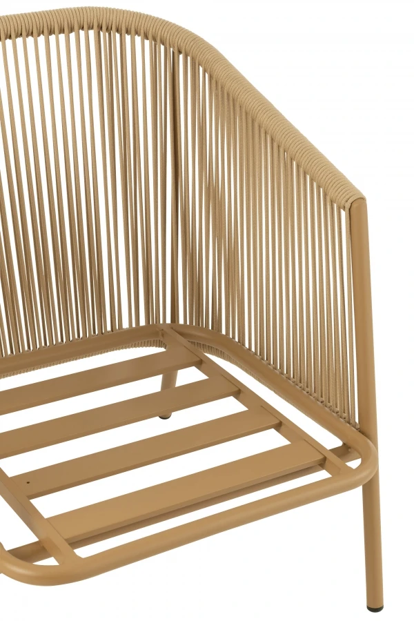 Salon De Jardin Alu-Cordes (2 Couleurs) (Outdoor) – Image 7