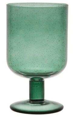 6 Verres Pied Pernille Emeraude 40cl