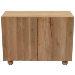 Buffet 2 Portes Colombe Bois Naturel