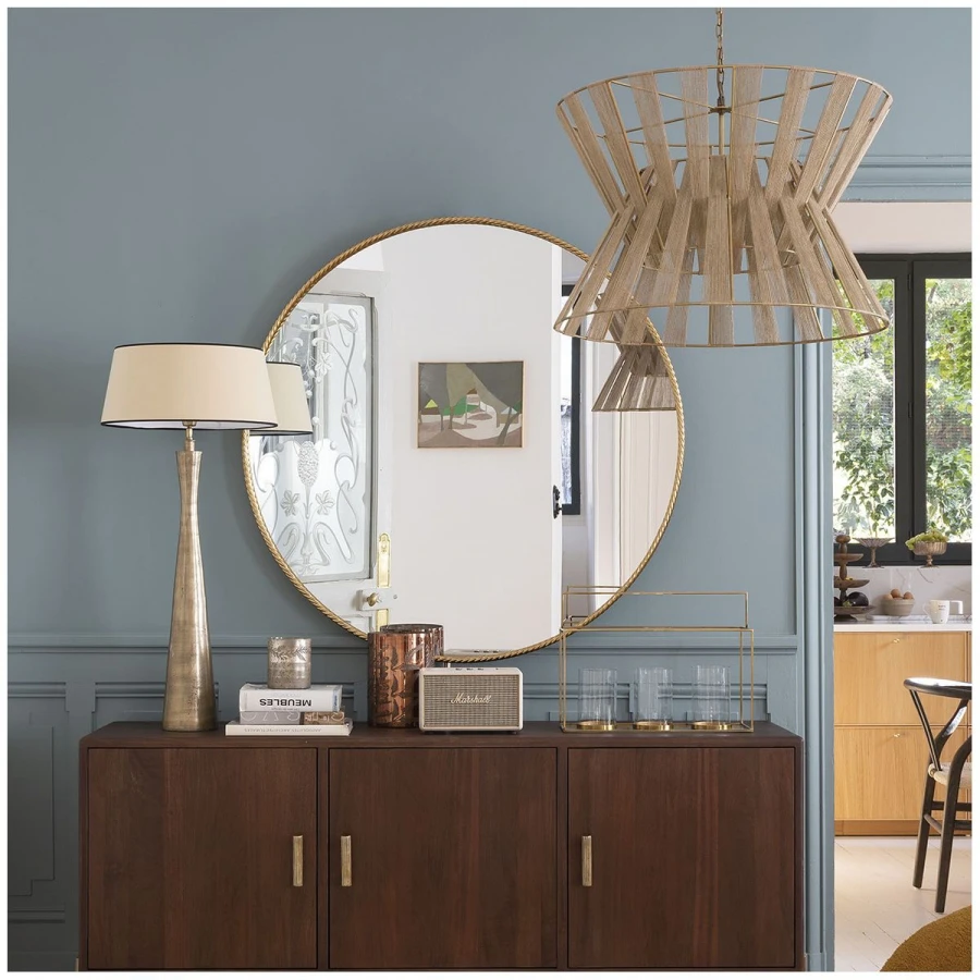 Suspension Ava Jute Tressée --- Blanc D'Ivoire – Image 4