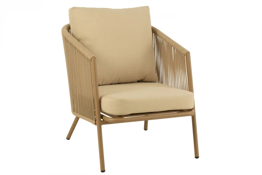 Salon De Jardin Alu-Cordes (2 Couleurs) (Outdoor) – Image 2