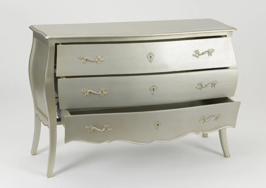 Commode 3 Tiroirs Murano Silver Amadeus – Image 3