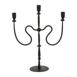 Chandelier 3 Feux Katja Noir