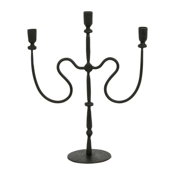 Chandelier 3 Feux Katja Noir