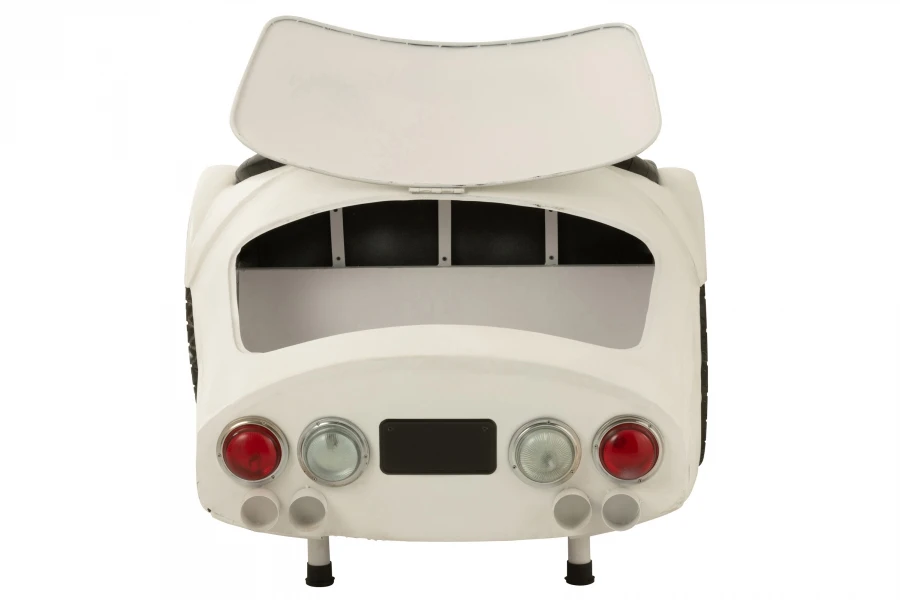 Fauteuil Voiture Coffre Métal Blanc – Image 6