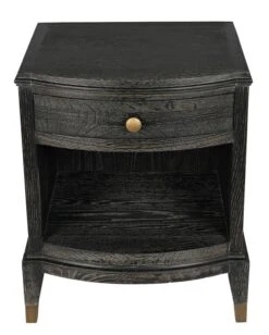 Chevet 1 Tiroir Ines Expresso ------- Blanc D'Ivoire