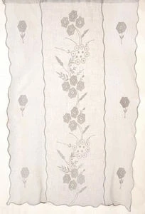 2 Brise-Bise Florimond Blanc Coquecigrues 45x70