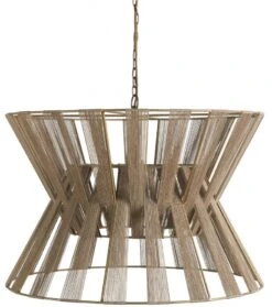 Suspension Ava Jute Tressée --- Blanc D'Ivoire