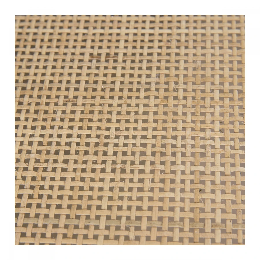 Table Basse Ema Chêne Rotin Naturel Blanc D'Ivoire – Image 5